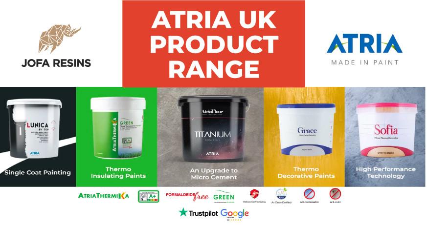 Product ATRIA UK Buy game Changing Products, Next Day Delivery by Jofa Resins image