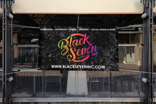 Product: Custom 15 oz Premium HD Vinyl Banner | BLACK SEVEN INC