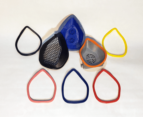 Product: Silicone Seals for DIY and 3D Printed Face Masks, Respirators and Frames | millertech