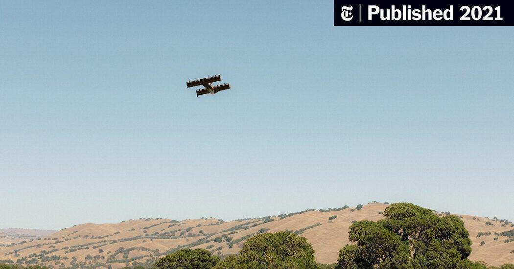 Product Flying Car Makers Want to Build ‘Uber Meets Tesla in the Air’ - The New York Times image
