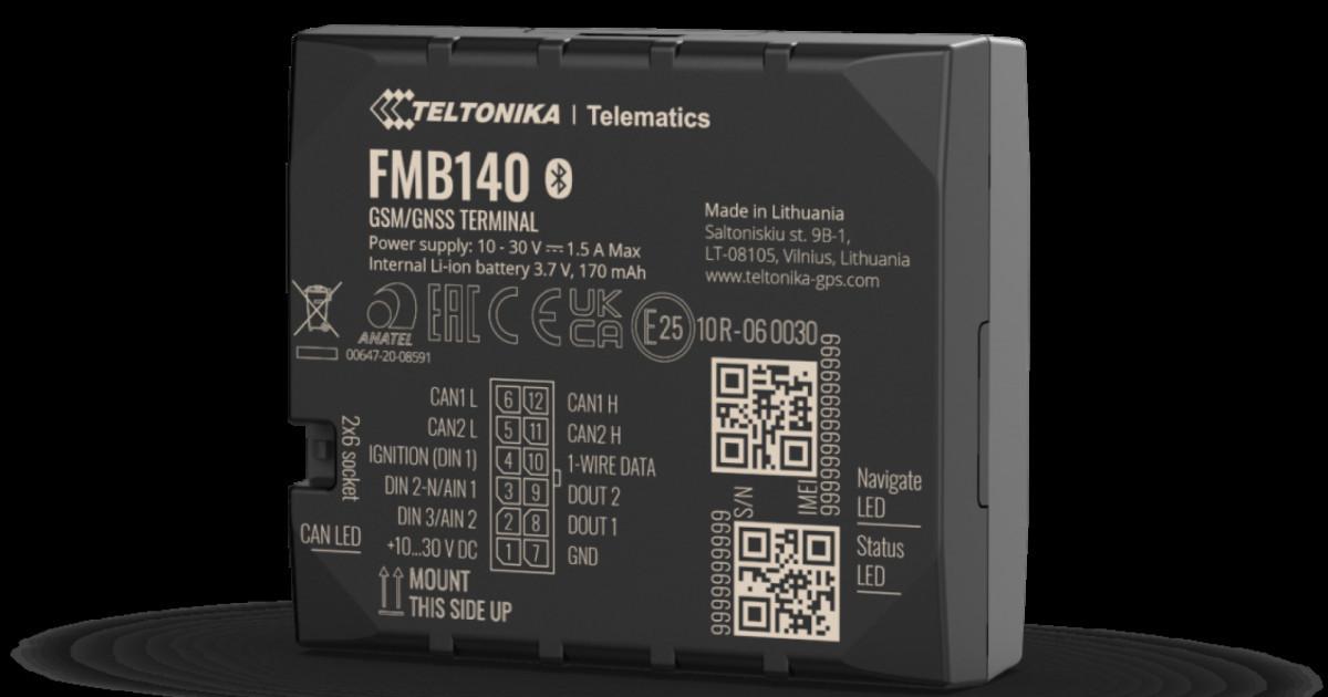 Product FMB140 - 2G Tracker with Integrated CAN Processor image