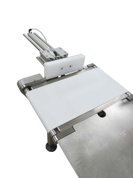 Product Small Package Open Pusher - Thompson Scale Company - Checkweighers image