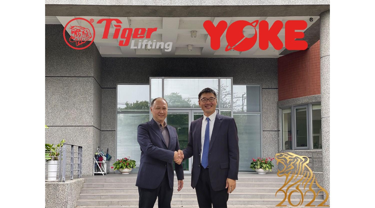 Product Tiger is to be a distributor of the YOKE digital products in the UK - Tiger Lifting image
