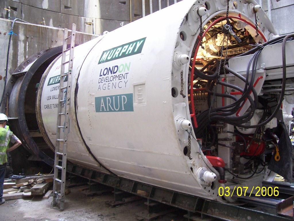 Product Lower Lea Valley Cable Tunnel - TBM - Tunnelcraft Ltd image