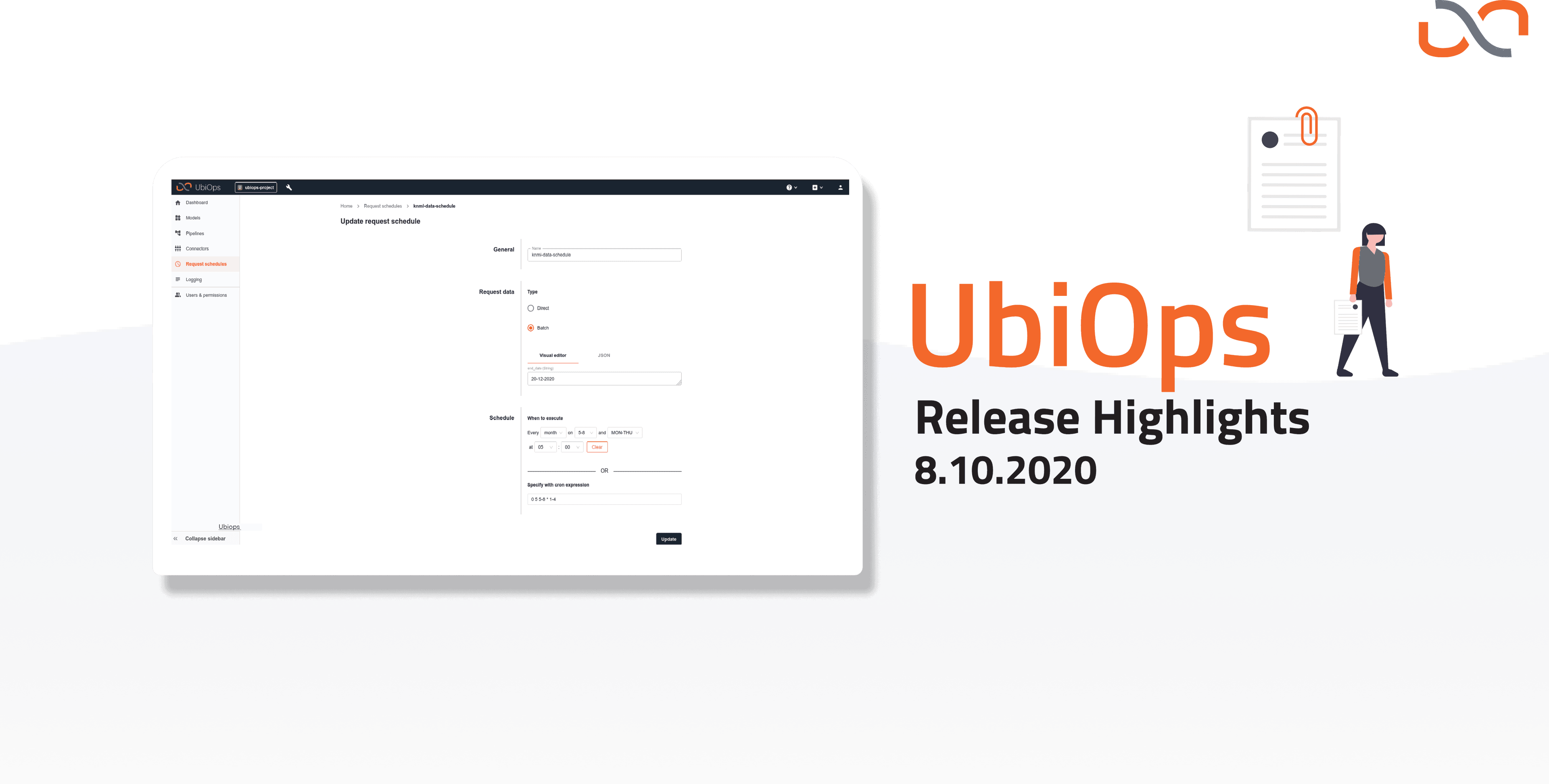 Product New features of UbiOps – October 2020 - UbiOps image
