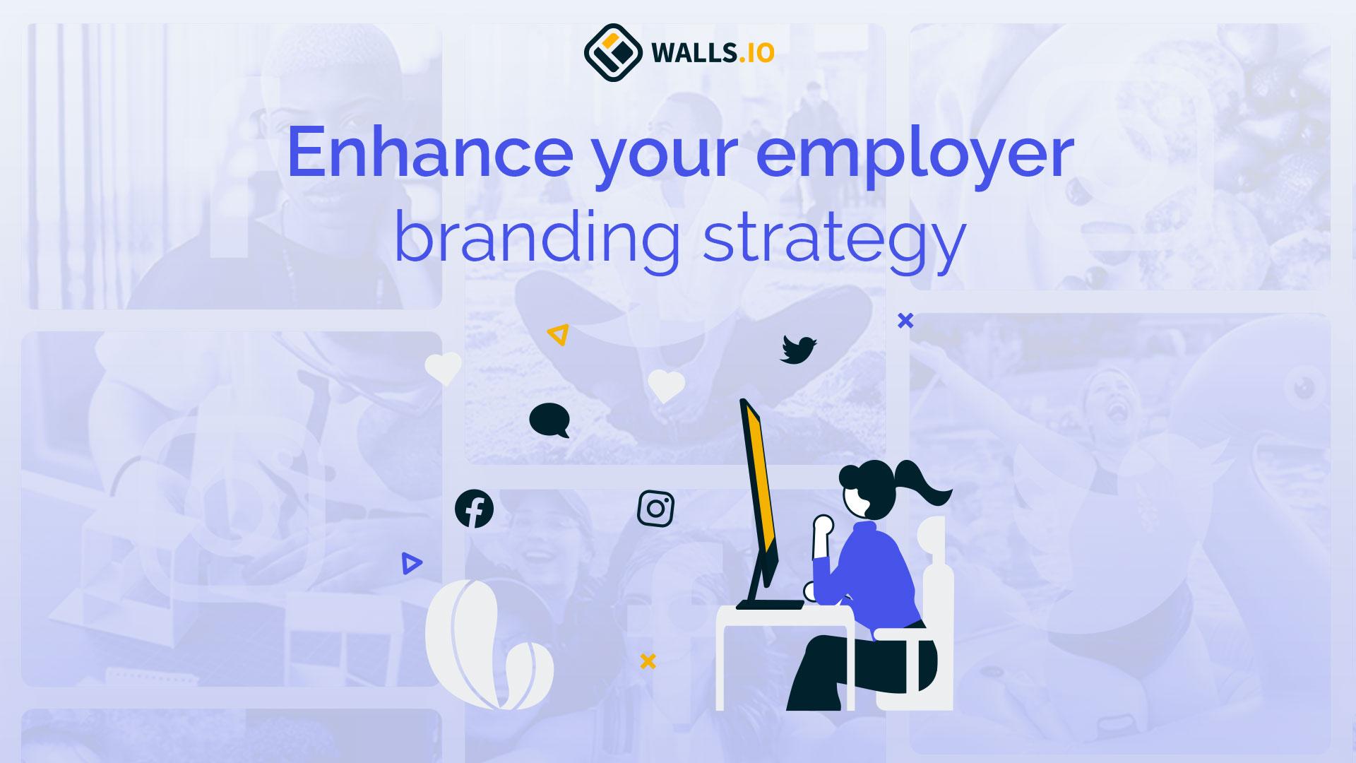 Product: Enhance your employer branding strategy with a social wall