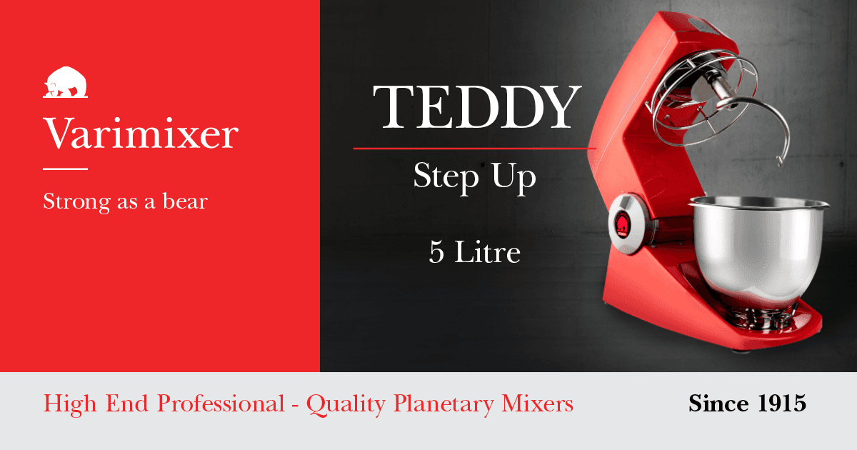 Product TEDDY - Varimixer 5 Litre high quality commercial mixer image