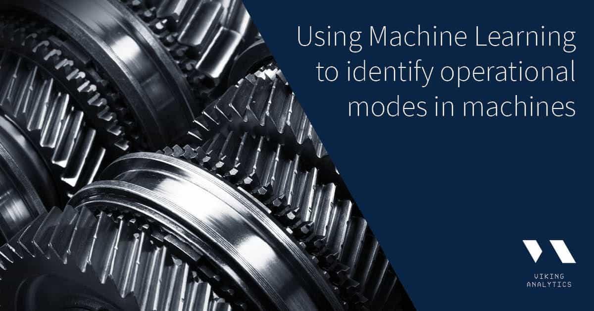 Product: Using Machine Learning to identify operational modes in rotating equipment - Viking Analytics