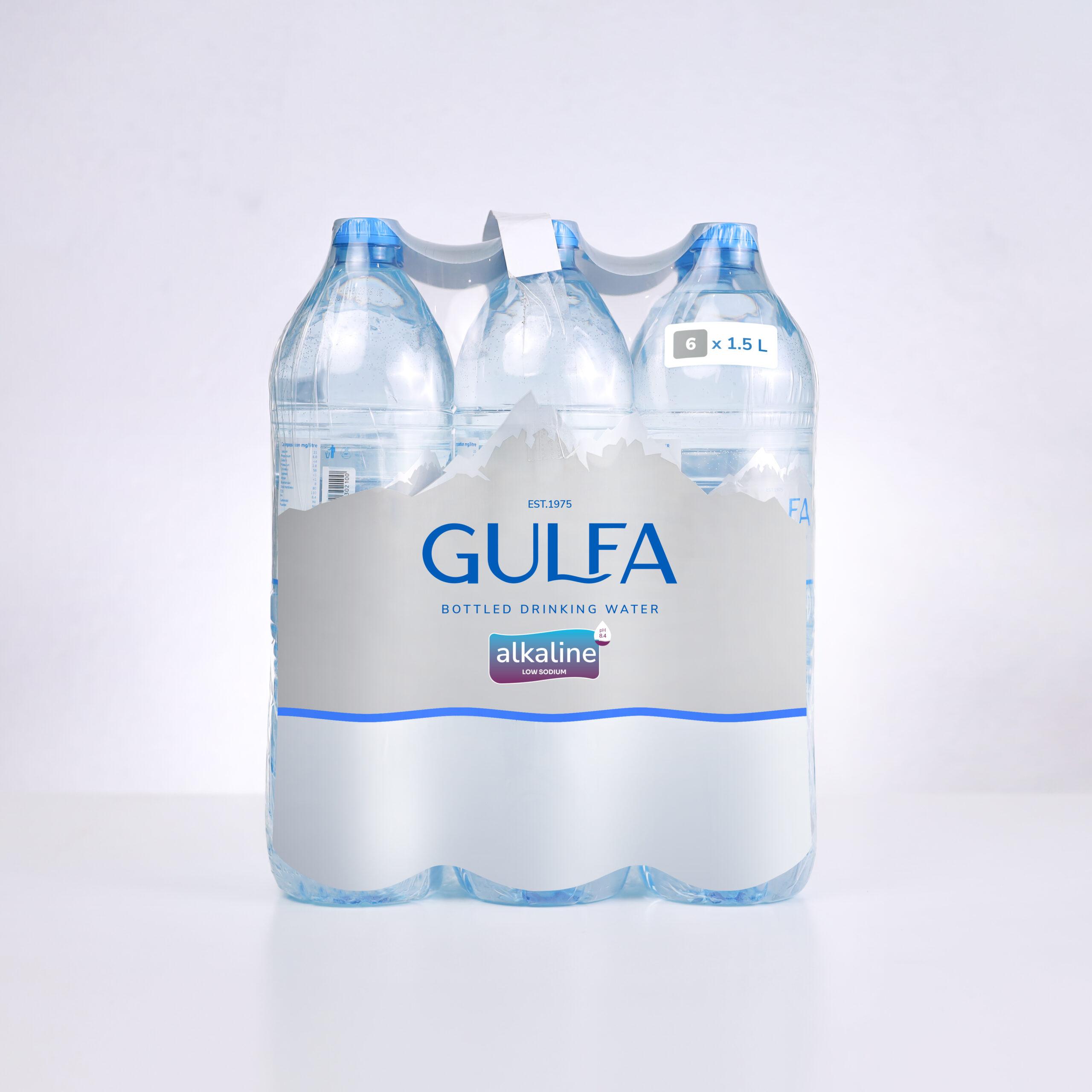 Product Gulfa Alkaline 1.5L X 6 Bottled Drinking Water - Gulfa Mineral Water & Processing Industries LLC image