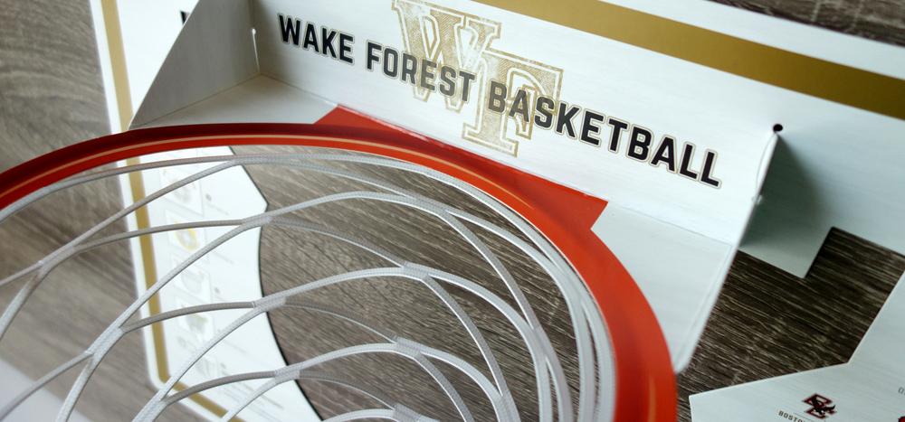 Product: Basketball Season Ticket Mailer for Wake Forest University Athletics gets featured in Communication Arts magazine and the Exhibit section on commarts.com - Wildfire