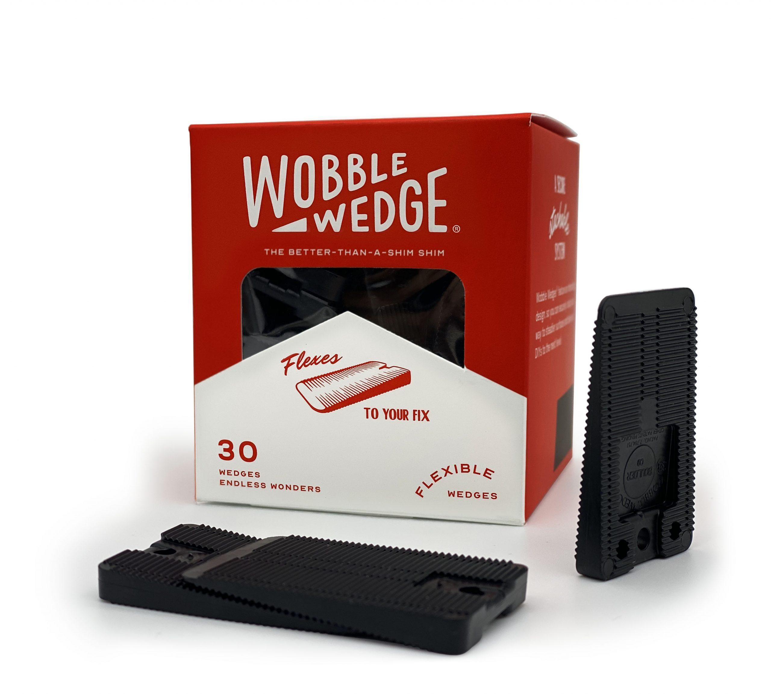 Product Soft Black Standard Size Wobble Wedge | Ideal Table Shim image