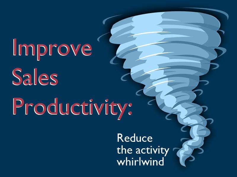 Product Improve Sales Productivity: Reduce the Activity Whirlwind - 360 Consulting DFW | 360 Consulting DFW image