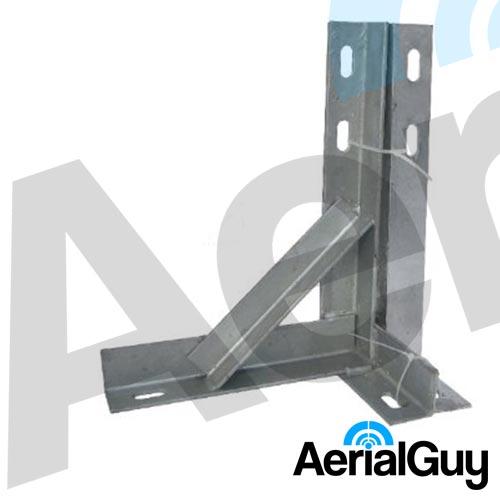 Product 12" Galvanised T&K Wall Bracket - AerialGuy Aerial Supply Shop image