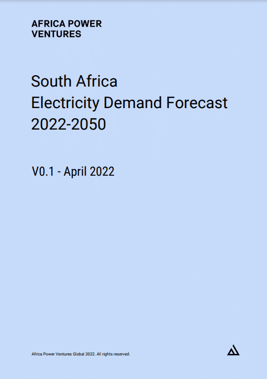 Product South Africa Electricity Demand Forecast 2022-2050 - APV image