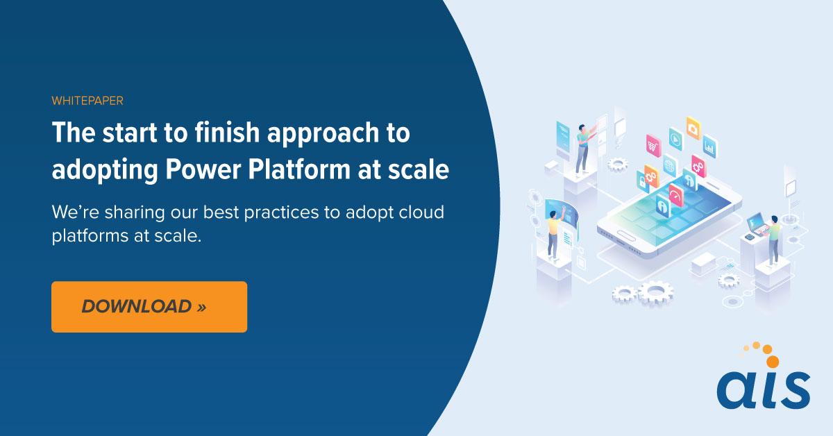 Product Power Platform Adoption Framework - Applied Information Sciences image