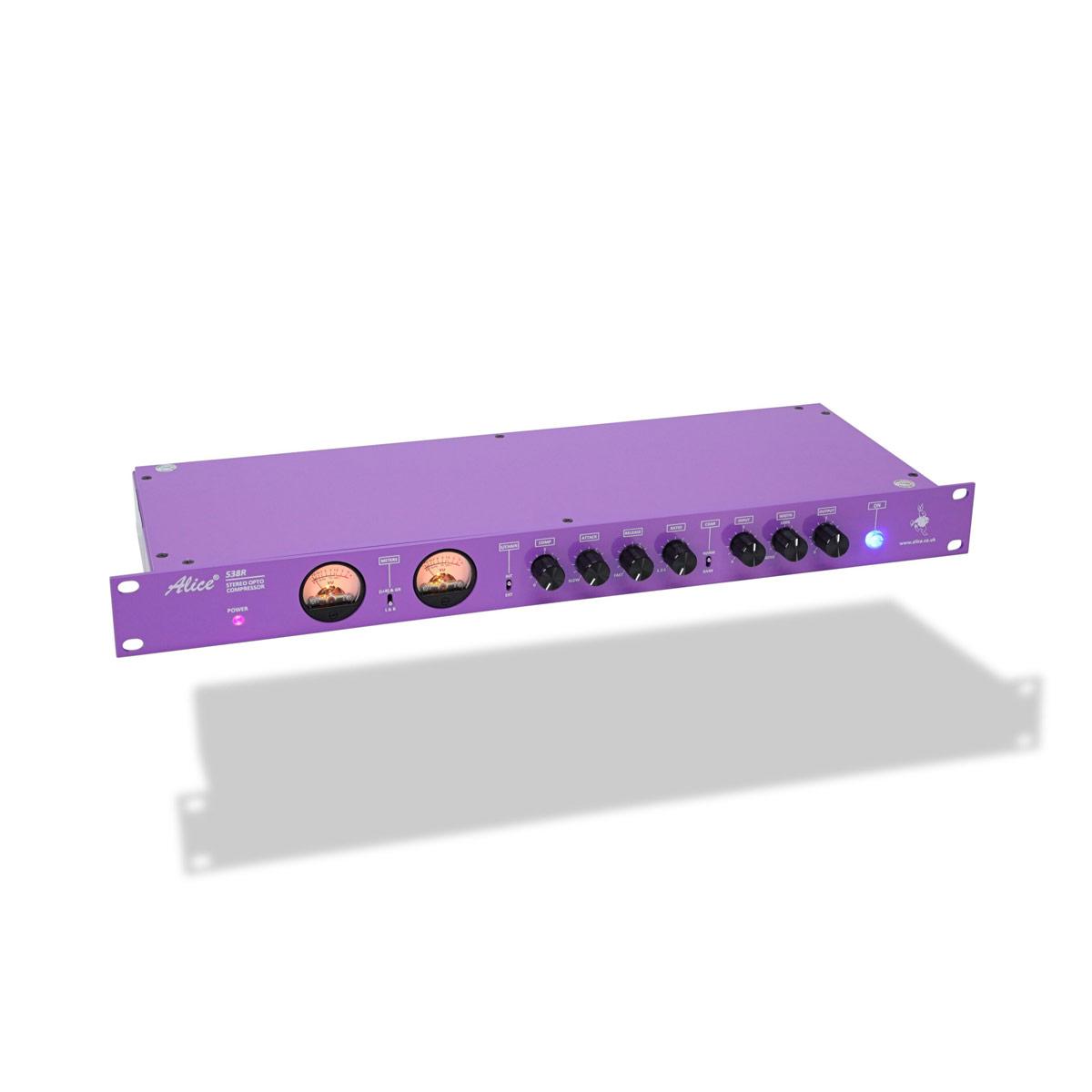 Product Alice 538R Rackmount OPTO Stereo Compressor - Alice Broadcast Solutions™ image