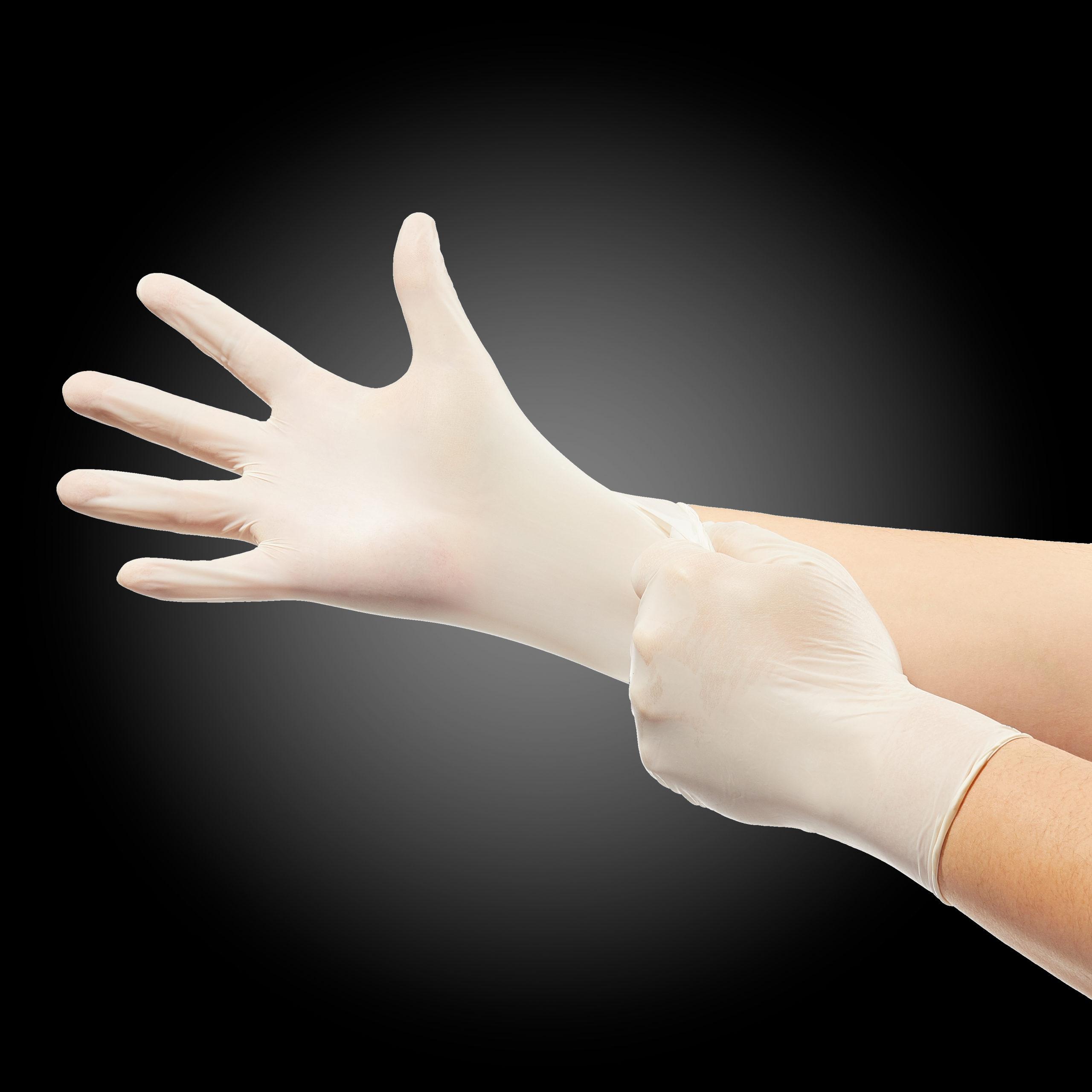 Product Pilgrim Nitrile Examination Gloves - White - American Performance Polymers image