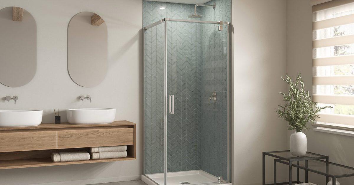 Product B3 Round 36" Anti-Slip Corner Shower Base with Center Drain - Anve Kitchen And Bath image