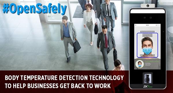 Product #OpenSafely | Body Temperature Detection Technology to Help Businesses Get Back to Work - APL Access & Security, Inc. image