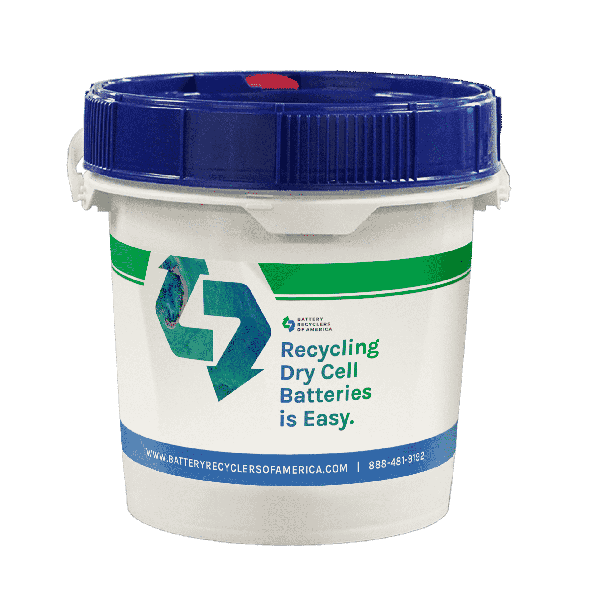 Product 20 lb Battery Recycling Bucket • Battery Recyclers of America image