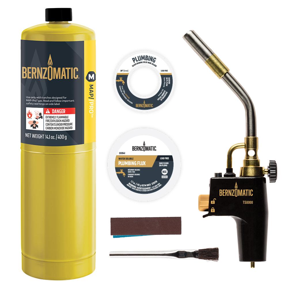 Product 
	Bernzomatic | Max Performance Plumbing Kit | PK8000
 image