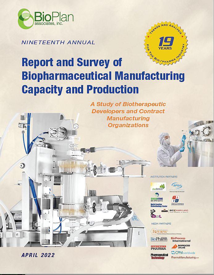 Product Biopharma Mfg Capacity and Production - BioPlan Associates image