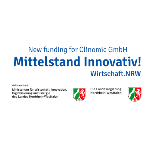 Product Clinomic receives funding by Ministry for Economic Affairs, Innovation, Digitisation and Energy of the State of North Rhine-Westphalia - Clinomic image