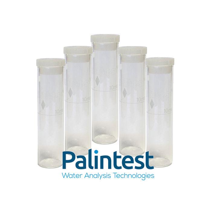 Product Palintest Tall Round Glass Test Vials - 10ml image