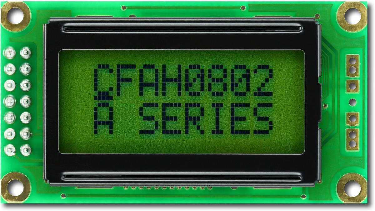 Product Standard 8x2 Character LCD from Crystalfontz image