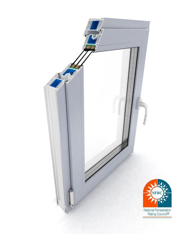 Product DPP-70 okna PVC z dobrymi parametrami termoizolacyjnymi | producent DAKO image