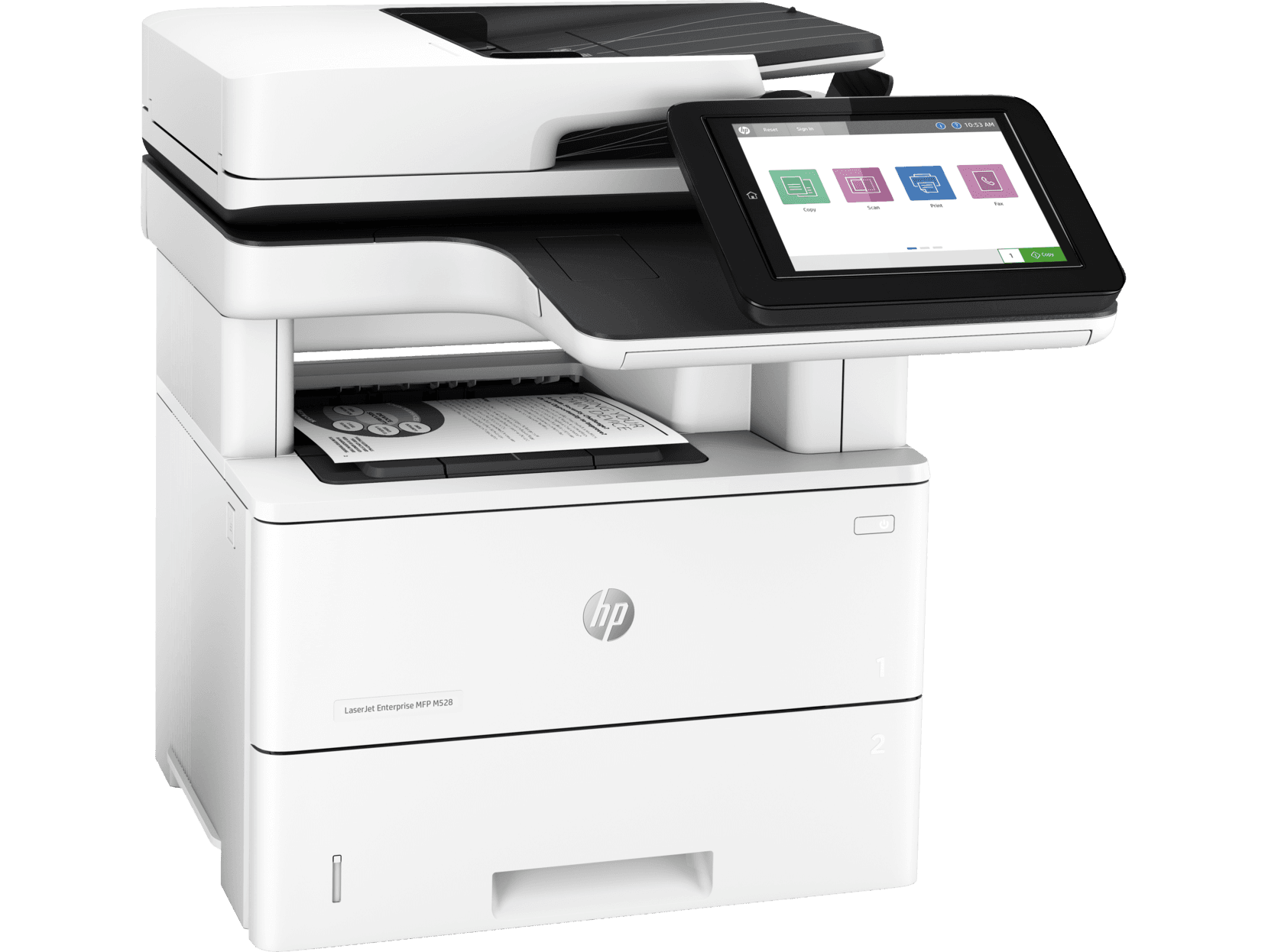Product HP LaserJet Managed Flow MFP M528DN | Copiers | Printers | Ink | Toner | Repair from DEX Imaging image