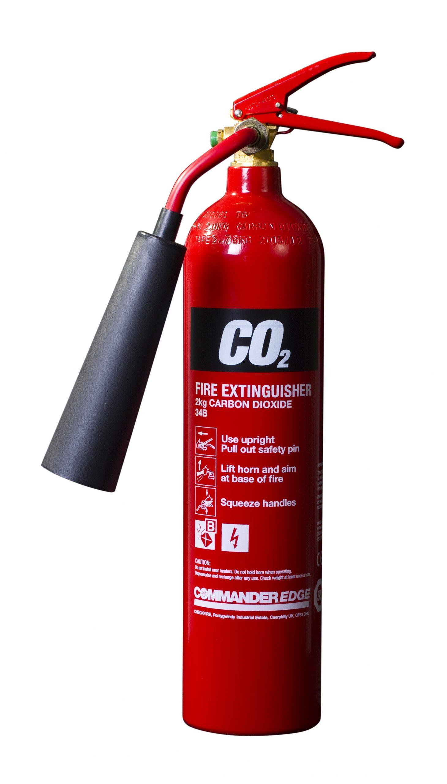 Product 2 KG CO2 Fire Extinguisher - ElectroMed image