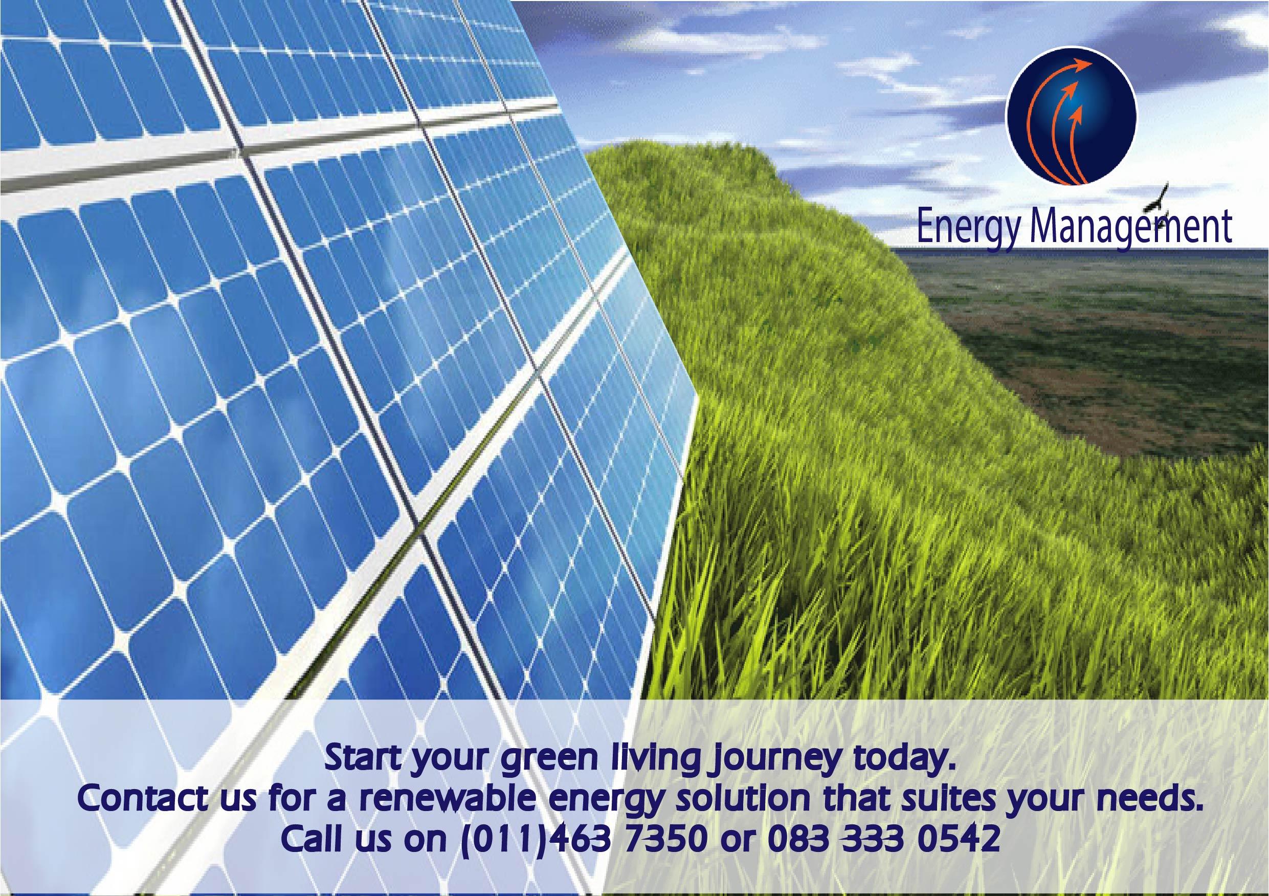 Product Renewable Energy Solutions - Energy Management SA image