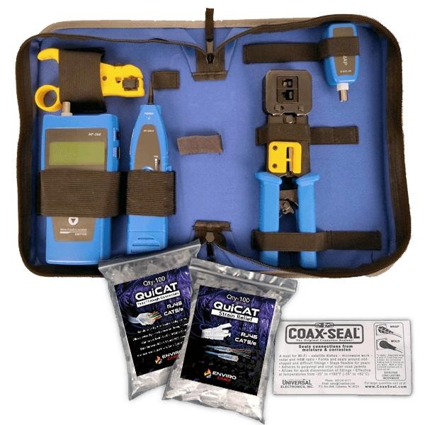 Product Small Professional Grade Tool Kit Cat5e for Your Security Camera System image