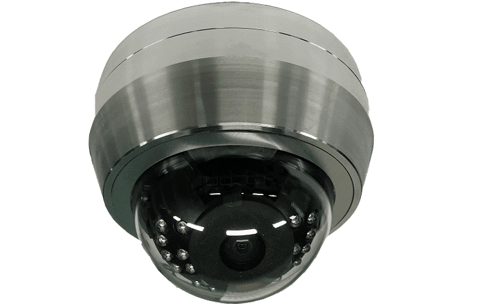 Product Rugged Dome IP Infared Stainless Steel Camera | EnviroCams image