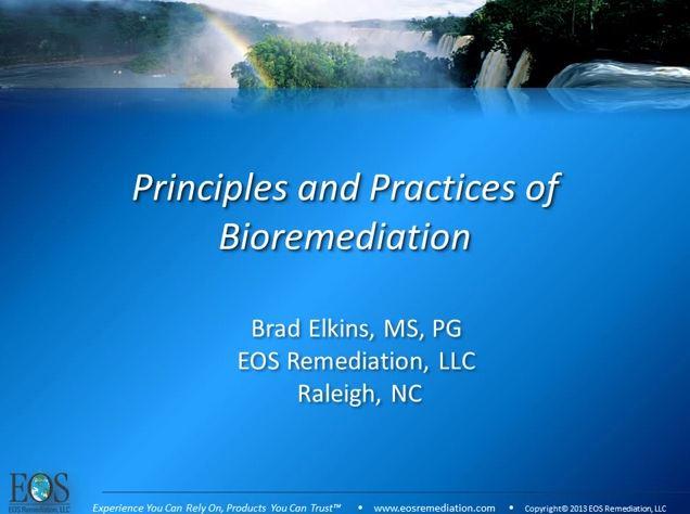 Product Principles and Practices of Bioremediation - EOS Remediation | a Redox Tech company image
