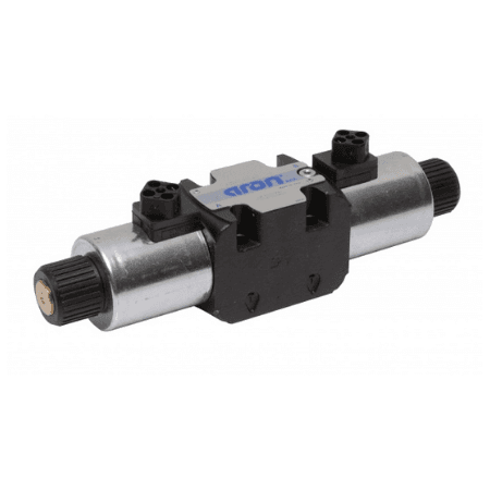 Product Brevini CETOP 5/NG10 Double Solenoid Body Only | A & B to Tank | AD5E0 — FluidAirFittings image