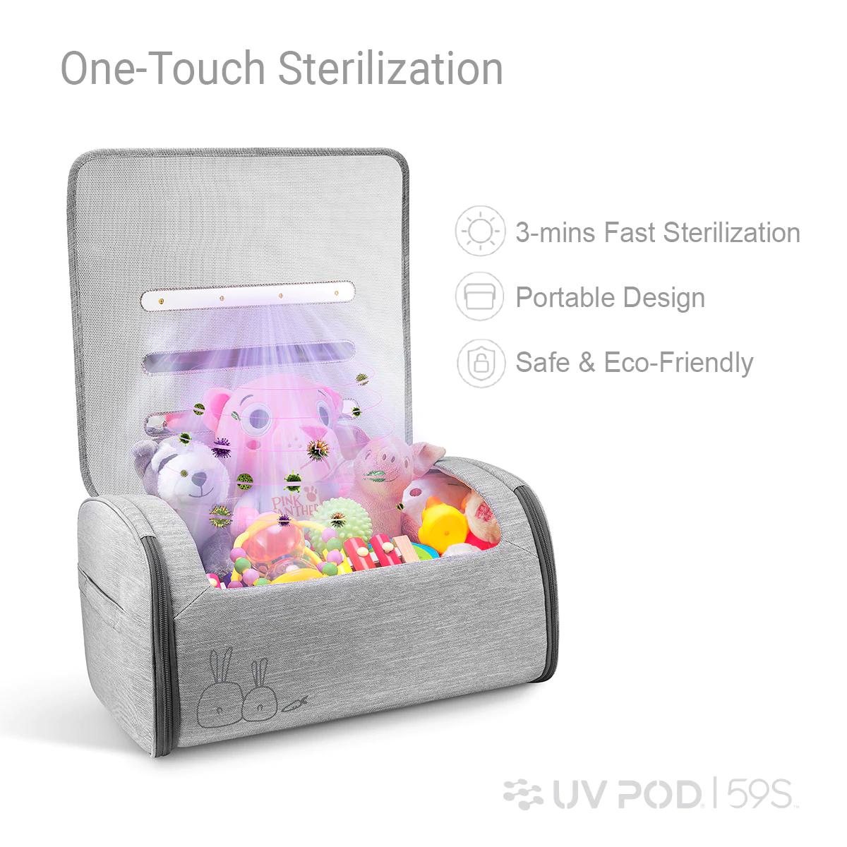 Product P18 Portable LED UV-C Storage for Toys | UV POD USA image