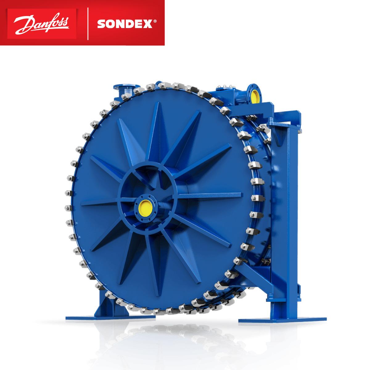 Product SONDEX spiral heat exchanger - Geurts Heat Exchangers image