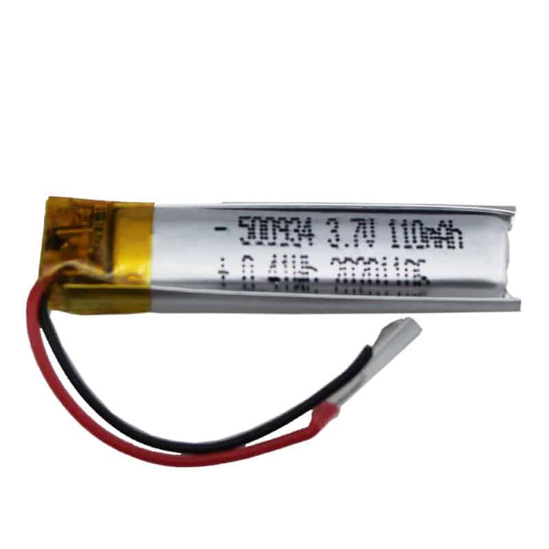 Product HB 500934 3.7V 110mAh 0.41Wh Lithium Polymer Battery - Hoppt Battery image