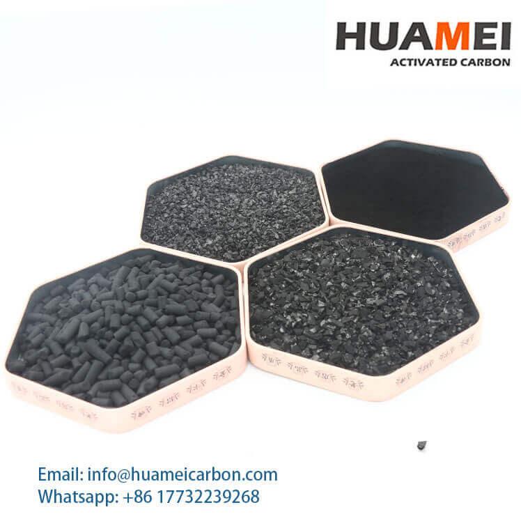 Product Granulated, Extruded& Powdered Activated Carbons Supplier, Coal/ Coconut shell / Wood based - Huameicarbon image