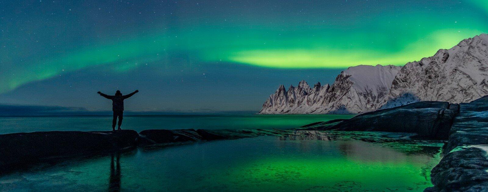 Product The Science of the Aurora Borealis: Understanding What Causes the Northern Lights  | Hurtigruten Norwegian Coastal Express image