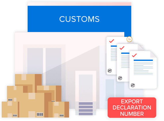 Product: Export Declaration Number - Customs Approval Number - ImpexEDN