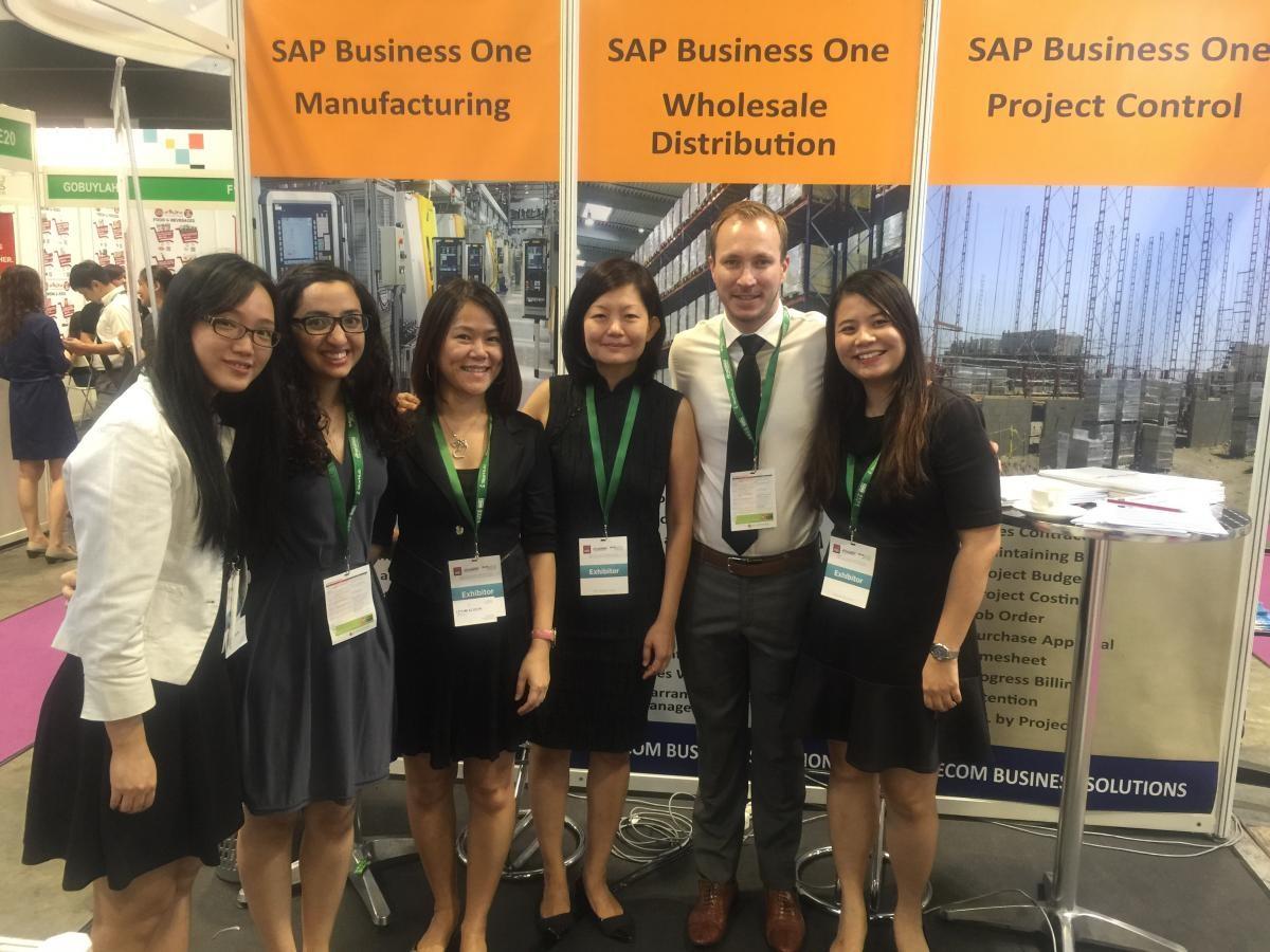 Product: Inecom demonstrated its Vertical Industry Solutions powered by SAP Business One at SMEICC August 2015 Conference