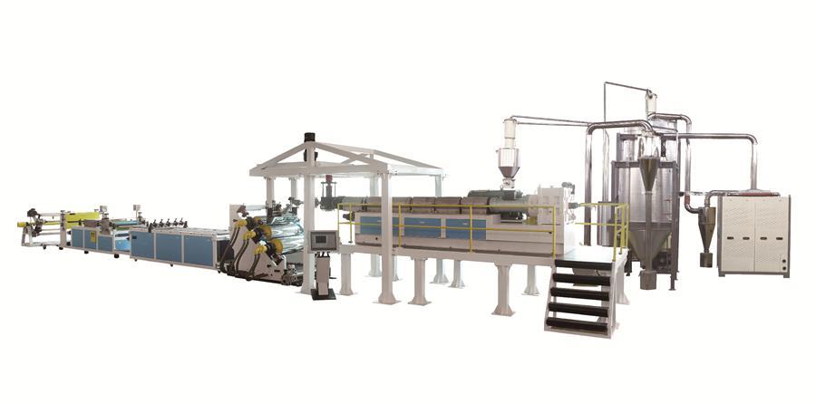 Product PET single screw extrusion line - Jwell Machinery - Professional Extrusion Machine Manufacture image