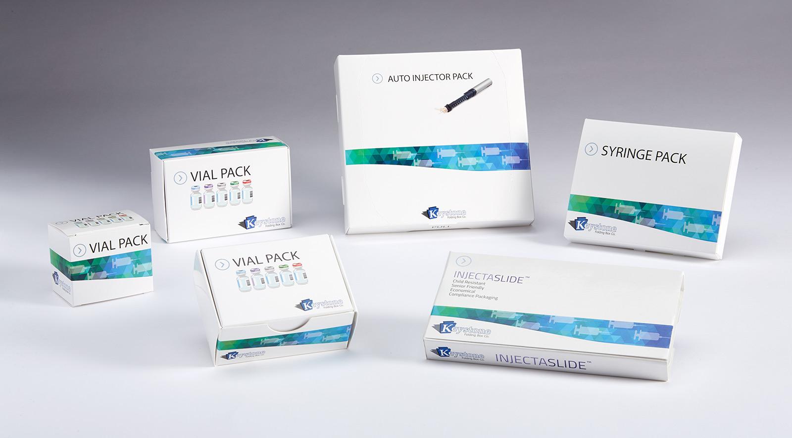 Product Injectable Packaging Products for Clinical Use - Keystone Folding Box Co. image