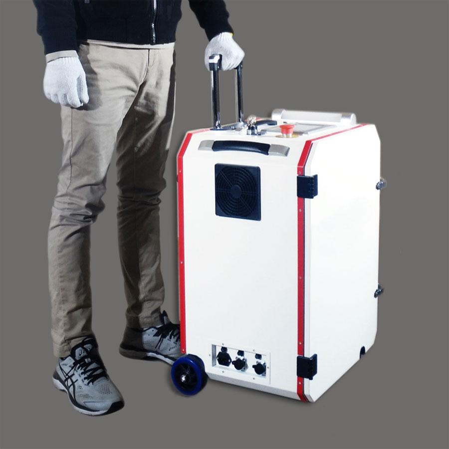Product 100W/200W Portable Handheld Fiber Laser Cleaner with Air Cool - Linxuan Laser image