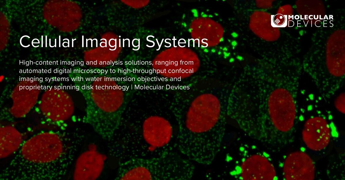 Product Cellular Imaging Systems, ImageXpress High-Content Imaging & Analysis, Digital & Confocal Microscopy | Molecular Devices image