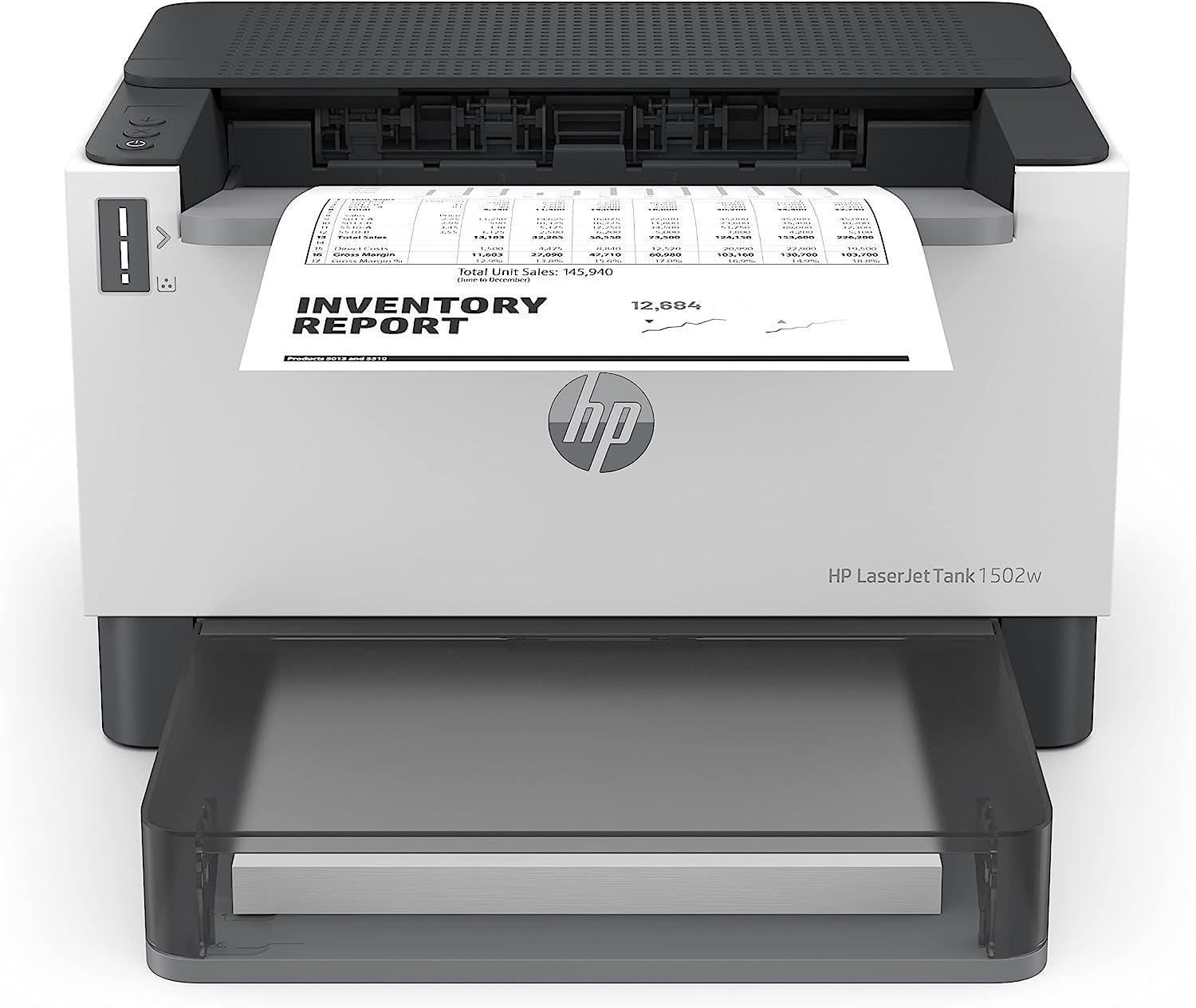 Product HP LaserJet Tank 1502w Printer, wireless, Print, White - [2R3E2A] - MTech distributor image