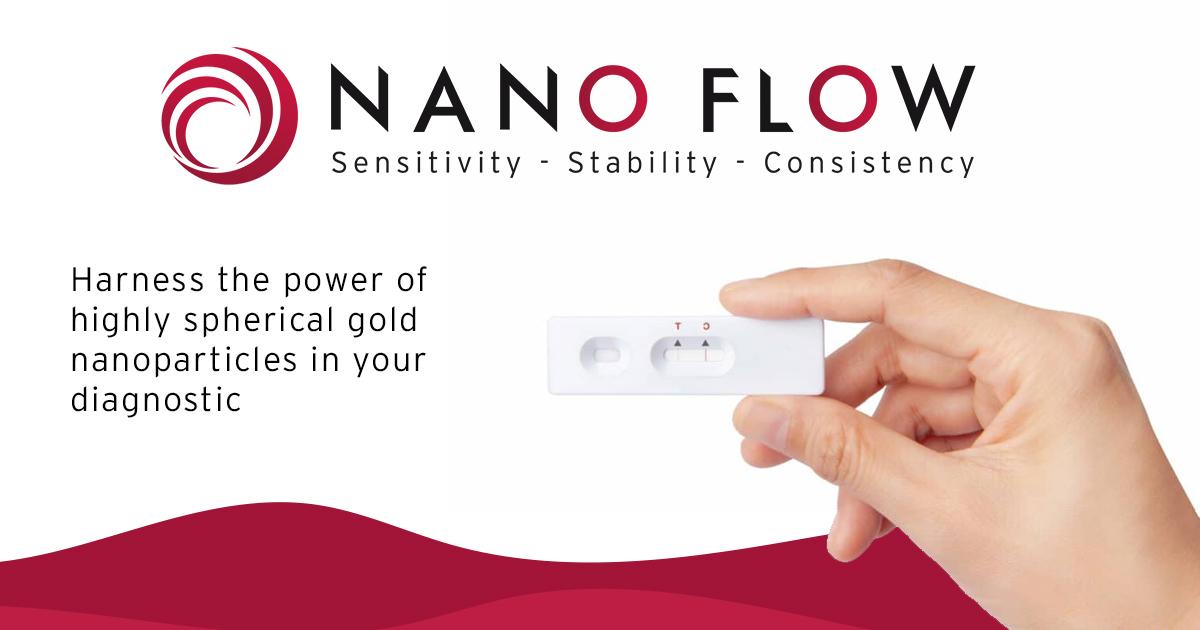 Product Gold nanoparticles & Gold colloids | High Sensitivity & Stability | Nano Flow image